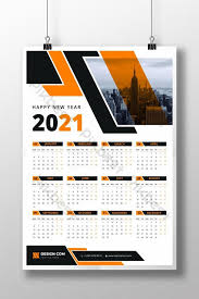 Membuat kalendar dengan 100 contoh desain keren canva setelah itu mereka dapat mengakses desain anda dan menambahkan foto. Creative Orange Wall Calendar Design Ai Free Download Pikbest