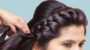 Most Beautiful Hairstyles 2019 For Saree Easy Hairstyles New Juda Hairstyle With Trick Youtube