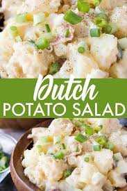 Dutch Potato Salad Recipe Summer Side Salad Potatoe Salad Recipe Side Dishes Easy
