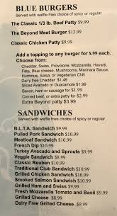 Blue plate diner interior, middletown, ri. Blue Plate Diner Menu Northport