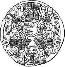 Destroyed by a fair haired god. Pin Auf Aztec Coloring Pages