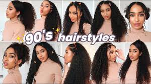 10 Easy Curly Hairstyles From The 90 S 00 S No Braiding Youtube Curly Hair Styles Easy Curly Hair Styles Curly Hair Styles Naturally