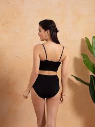 Buy NYKD by Nykaa Seamless Slip on Long line Bra-Black NYB141-S at Amazon.in