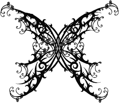 Http Www Tribaltattoos Tattooshowtime Com Tribal Angel Wings Tattoos 77 1 Png Tribal Butterfly Tattoo Rose Tattoo Design Butterfly Tattoo Designs