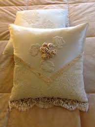 One Of Seven Pillows Made From My Mom S And Both Grandmother S Wedding Dresses Wedding Dress Crafts Dress Makeover Wedding Hankies