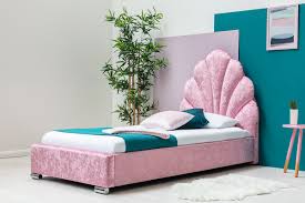 Crushed velvet beds & headboards, upton upon severn. Superking In 20 Inch Crushed Velvet Headboard Single Double King Size Pink 3ft Single Bedroom Furniture Home Kitchen Creativemeka Ee