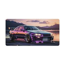Amazon.com : ANMOGID JDM Car R34 Large Mouse Pad Japanese Car Purple Sea  Cool Desk Mat Computer Accessories Gaming Office Organizers Supplies Decor  Essentials Keyboard Pads for Desk Rubber 30x60cm : Office