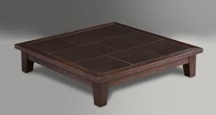 Loved my new table, just. Promemoria Eduardo Coffee Table In Wood And Leather