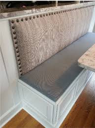 I normally cover my dining room chairs around the holidays; Diy Dining Room Chairs And Booth Seating Blog
