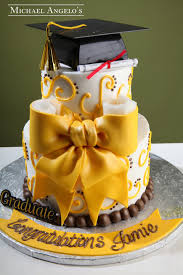 The customers in this cake shop are really demanding and they haven't got all day! Graduation Cakes Michael Angelo S