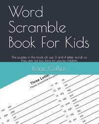 Scramble words word scramble game overview. Word Scramble Book For Kids Isaac Collins 9781791376123