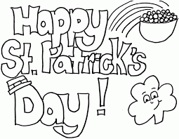 David and jonathan coloring pages 29 coloring. St Patricks Day Clovers Coloring Home