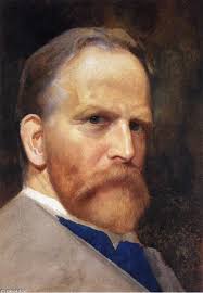 Self Portrait, wasserfarbe von James Wells Champney (1843-1903 ... - James-Wells-Champney-Self-Portrait