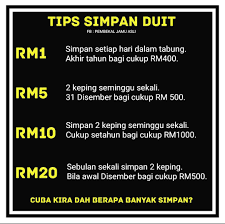 Dan kalau kau keluar duit dari mesin atm ada 5 keping rm20, dan itu je duit kau yang ada, tepikan jugak rm20. Mrs Pip