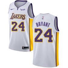 Even before the lakers were washed, truthfully. Los Angeles Lakers 24 Kobe Bryant New Style Basketball Jersey White Jersey Hierarchy