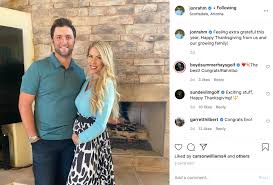 Meet kelley cahill, the wife of golfer jon rahm and a new mom to the couple's baby boy, who arrived ahead of the 2021 masters. Jon Rahm Announces He And His Wife Kelley Are Expecting Their First Child Golf Channel
