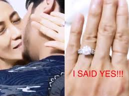 Based on some of the pictures, the actress is just wearing a white blazer paired with black plants while her husband is in a white long sleeve. Megan Young Alex Gonzaga And Other Stars Wearing Their Dazzling Engagement Ring Gma Entertainment