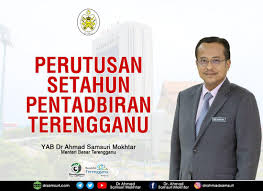 Menteri besar terengganu ialah jawatan ketua kerajaan bagi negeri terengganu. Dr Ahmad Samsuri Mokhtar Twitterren Kenyataan Media Menteri Besar Terengganu Darul Iman Perutusan Setahun Pentadbiran Terengganu