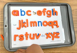 Gaby and alex learns english alphabet with abc song. Cookie Sheet Activities For Letters And Sounds