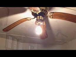 Many ceiling fans are sold without a light attached to them but that doesn't always fit some ceiling fans will not accommodate the addition of a light kit but quite a few will. Abused And Abandoned Ceiling Fans Youtube Ceiling Fan Ceiling Hugger Ceiling Fan