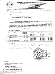 Jom tunaikan kewajiban berzakat anda sekarang! Kemenag Karo Rilis Nominal Zakat Fitra Dan Fidyah 1441 H