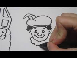 Sinterklaas Amp Zwarte Piet Leren Tekenen In Stappen Youtube Sinterklaas Leer Tekenen Dieren Tekenen
