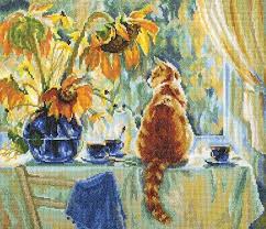 Cross Stitch Kit Sunny Day By Rto By Artfulstitchings On Etsy Cross Stitch Counted Cross Stitch Kits Cross Stitch Kits