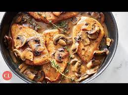 Serve with angel hair pasta. Quick Chicken Marsala Our Favorite Recipes Cooking Light Youtube