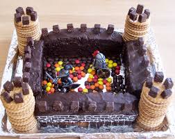Ritterburg Zum Kindergeburtstag Die Turme Sind Aus Prinzenrollen Gebaut Die Mauern Jeweils Aus Einem Langs Ha Kinder Geburtstag Kindergeburtstag Prinzenrolle