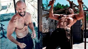 Black and bald eye color: Jason Statham Training And Body Transformation Youtube