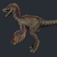 3d Model Raptor Feathered Dinosaur C4d Obj 3ds Fbx Ma Lwo 94232 Feathered Dinosaurs Dinosaur 3d Model