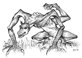 The Squealer Is A Fierce And Semi Intelligent Predator About The Size Of A Large Gorilla Spotted Yellow And Green With A Pi Anime Character Design Artwork D D