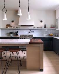 G O E S L I N G G R O U P On Instagram I Am All About These Mixed Materials In This Stunning Ki Walnut Butcher Block Butcher Block Countertops Kitchen Design