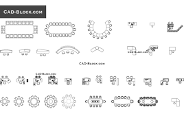 Furnitures cad blocks for free download.dwg for autocad and other cad software. Office Desks Cad Blocks Free Download