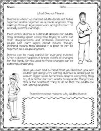 Free Divorce Materials And Worksheets To Help Kids And Young Adults Coping With Social Emotional Learning Activities Social Emotional Learning Social Emotional