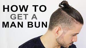 How To Get A Man Bun Or Top Knot Men S Hairstyle Tutorial Man Bun Hairstyles Man Bun Top Knot Top Knot Men
