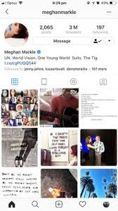 The biggest takeaway from taking a look at the new duchess' old instagram photos. Meghan Markle Is Officially Back On Instagram Grazia
