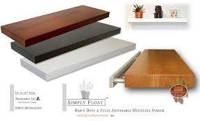 Bespoke nature provides floating shelves that offer everything you need. Custom Floating Shelves