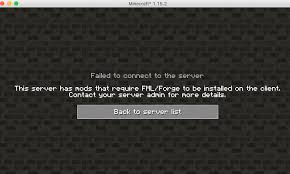 The world of minecraft offers a seemingly endless supply of adventures, thanks to. This Server Has Mods That Require Fml Forge To Be Installed On The Client Allgemein Aternos Community