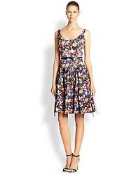 Enabled True Label Milly Natalie Glitter Print Cocktail Dress Dresses Fashion Fashion Design