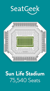 Find The Best Deals On Miami Dolphins Tickets And Know Exactly Where You Ll Sit With Seatgeek Miami Dolphins Sun Life Stadium Nfl Stadiums
