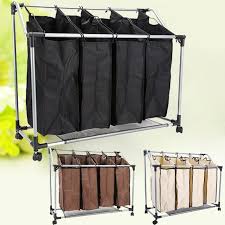 4 Fachern Waschesortierer Waschesammler Waschesack Waschekorb Waschenetz 3 Farbe In Mobel Wohnen Haushalt Wasche Waschekorb Waschesammler Waschesortierer