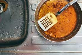 Grease and food can quickly clog your kitchen sink, so learn how you can clear it up! Why You Shouldn T Pour Grease Down Your Kitchen Sink Drain
