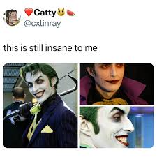 I'd love for a live action joker to have this kind of look, no scars or  in-universe makeup. 🃏 cosplayer: Anthony Misiano