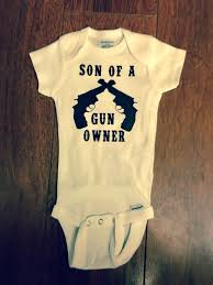 Son Of A Gun Owner Baby Onesie Baby Bodysuit Gerber Onesie