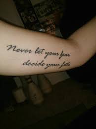 See more of twisted fate tattoos on facebook. Never Let Your Fear Decide Your Fate Let It Be Tattoos Tattoo Quotes
