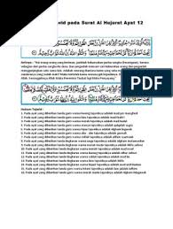 We did not find results for: Hukum Tajwid Pada Surat Al Hujurat Ayat 12