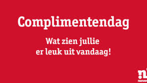Ilse warringa, christel de laat. 1 Maart Complimentendag Leiden