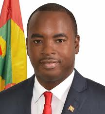 Minister Bain Horsford and Eric Ringo