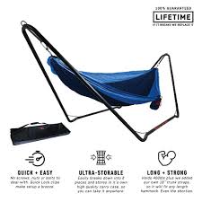 Find the best hammock stands at the lowest price from top brands like swing, vivere & more. The New Car Camping Grand Trunk Hangout Hammock Stand Grandtrunk